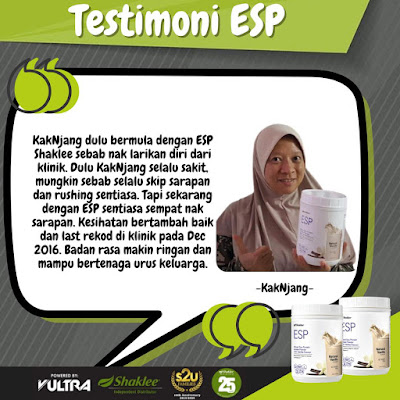 TESTIMONI ESP SHAKLEE