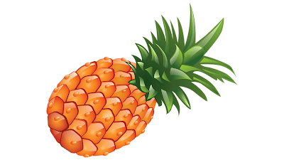 pineapple fruits clipart