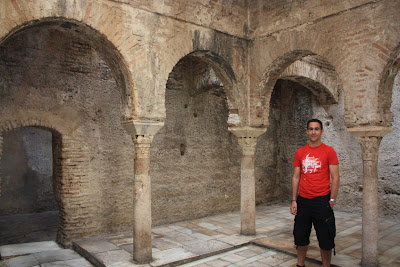 Bañuelo Arab baths in Granada