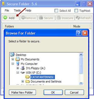 add folder secure folder