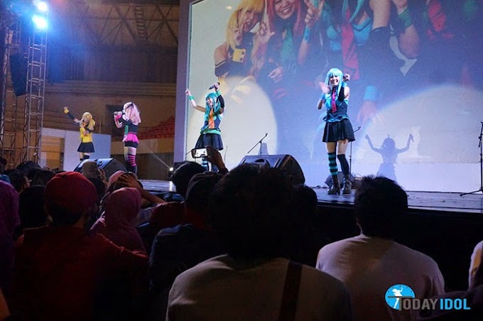 Idol Grup Roli Angel Dapat Sambutan Yang Luar Biasa di Hellofest 10