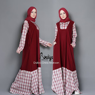 DALIYA DRESS MAROON