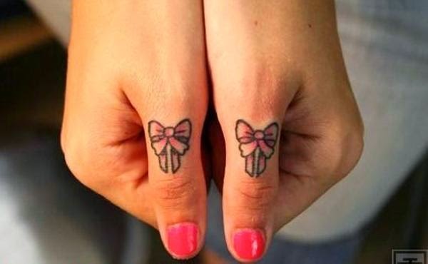 Small Bow Tattoos