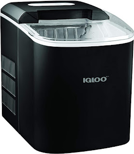 Igloo ICEB26BK Portable Electric Countertop 26-Pound Automatic Ice Maker, Black