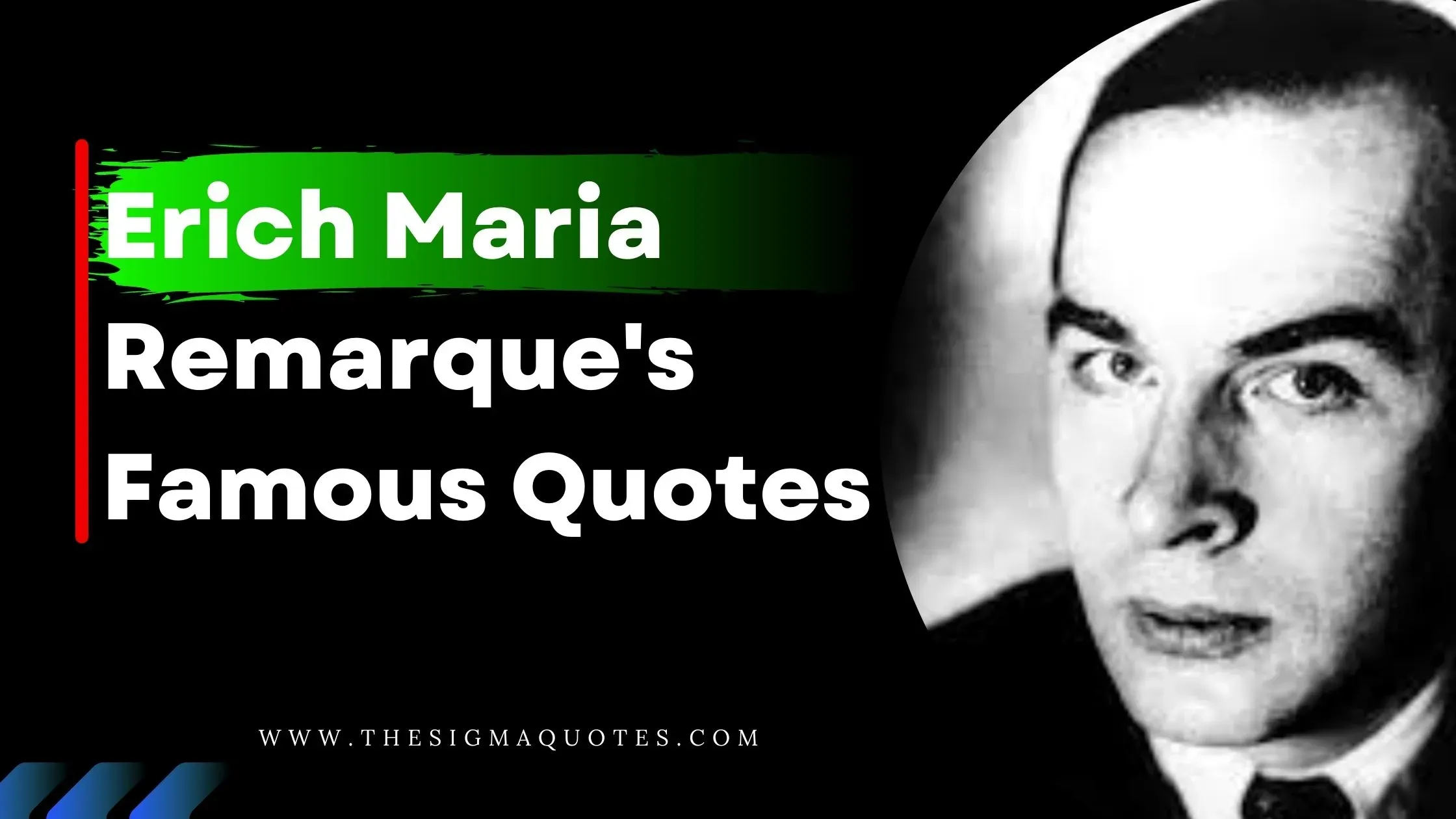 Erich Maria Remarque's Quotes