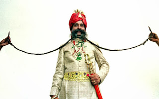 The longest moustach world belongs to indian