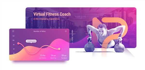 AR Virtual Fitness Coach App