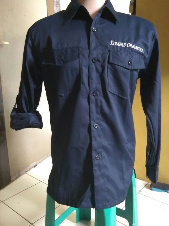 Desain Baju Net Tv / Seragam Lapangan NET TV / Pola kombinasi baju kemeja bpr syariah bank mandiri dan dinas.