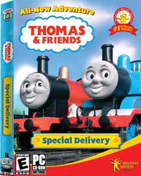 Educational software pc Thomas and Friends Special Delivery XP Windows Vista computer game for kids