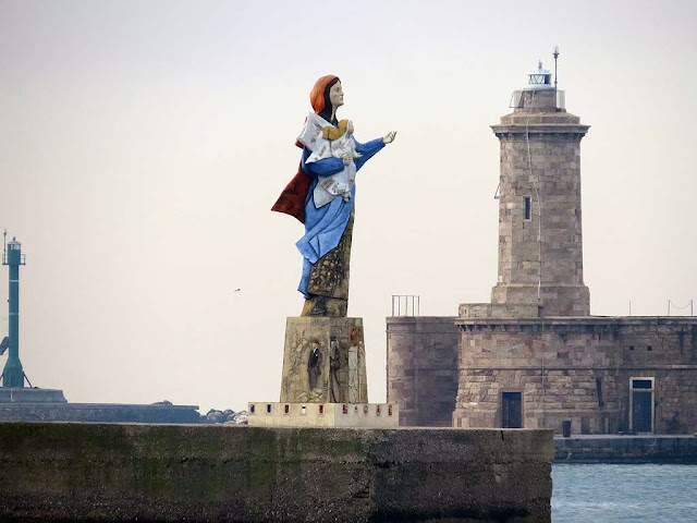 Madonna dei Popoli, Our Lady of the Peoples by Paolo Grigò, port of Livorno