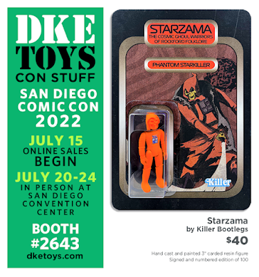 San Diego Comic-Con 2022 Exclusive Starzama Resin Figure by Killer Bootlegs x DKE Toys