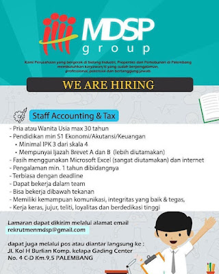 loker palembang