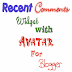 Recent Comments Widget with Avatars To Blogger & Top Commentators
