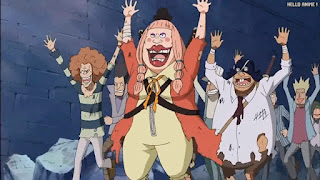 ワンピースアニメ スリラーバーク編 375話 ローラ リスキー兄弟 | ONE PIECE Episode 375 Thriller Bark