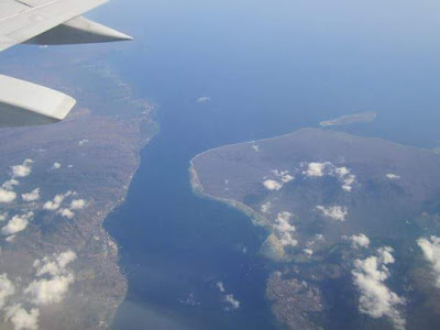 Gambar Selat Bali Dari Atas Pesawat - Sekitar Dunia Unik