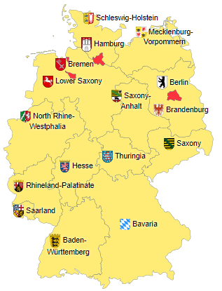 Pembagian wilayah administratif Jerman