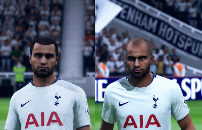 FIFA 19 Faces Lucas Moura by CrazyRabbit