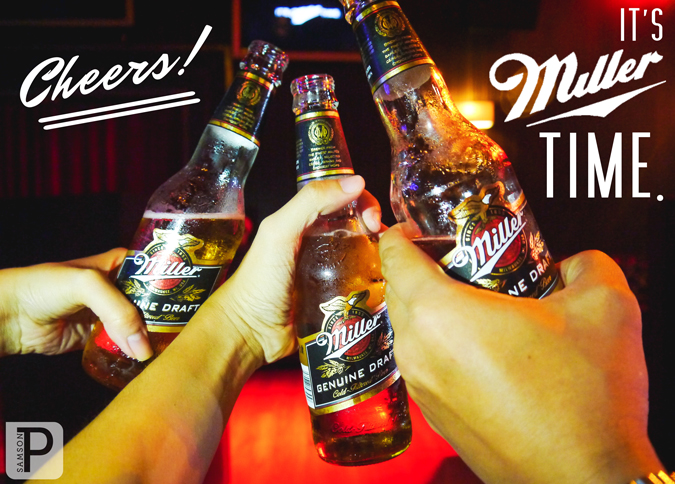 Cheers! It's Miller Time.