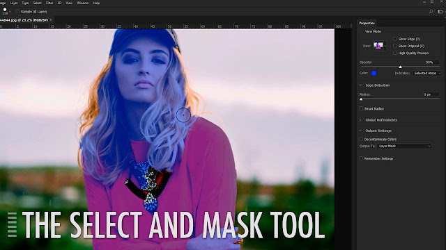 Photoshop CC 2017_ Select and Mask 