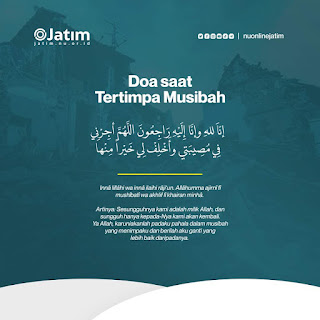 Doa Saat Tertimpa Musibah