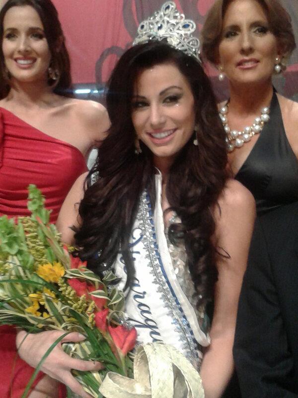 Miss Nicaragua 2013 winner Nastassja Bolivar
