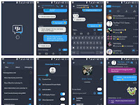 BBM MOD IOS 7 Dark Versi 2.9.0.51 Apk Terbaru Gratis 