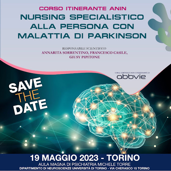 Corso Itinerante ANIN: Nursing Specialistico alla persona con Malattia di Parkinson