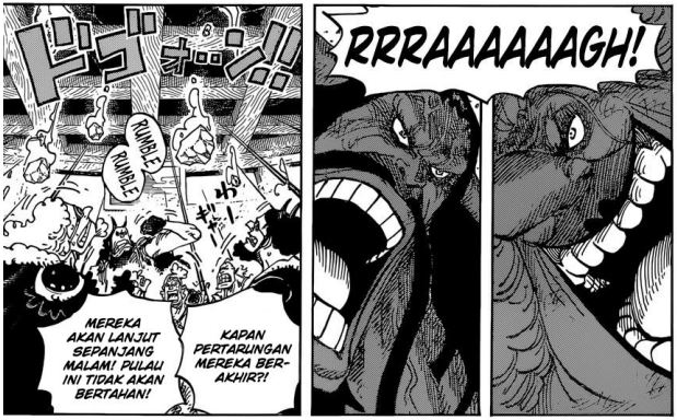 Review One Piece Chapter 952 - Kaidou vs Big Mom