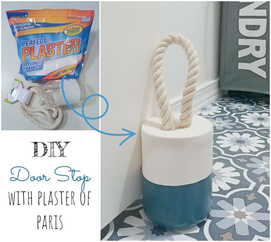 DIY Doorstop With Plaster of Paris