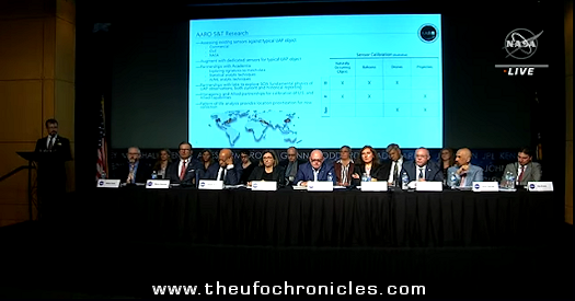 Photo of NASA's live meeting on UAP / UFOs presented by www.theufochronicles.com