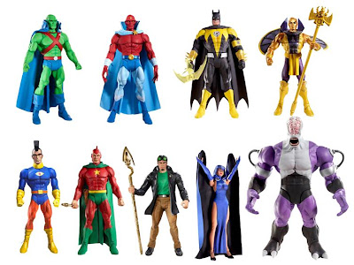 DC Universe Classics Series 15 Action Figures - Martian Manhunter, Jemm, Sinestro Corps Batman, Golden Pharaoh, OMAC, Classic Starman Ted Knight, Moder Starman Jack Knight, Raven and Build-A-Figure Validus