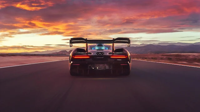 Papel de Parede Carro Tunado Mclaren Senna, hd, 4k. 