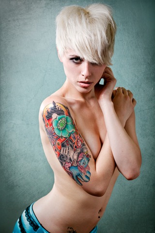 thigh tattoos for females Rib Tattoos For Women