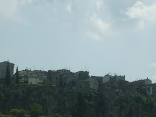 Hilltop village near Rome