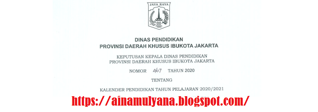 Kalender Pendidikan Dki Jakarta Tahun Pelajaran 2020 2021 Pendidikan Kewarganegaraan Pendidikan Kewarganegaraan