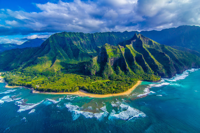 Continente de Mu, Napali coast Hawaii