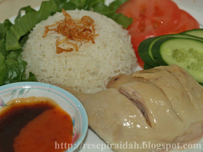 Resepi Raidah: Nasi Ayam Hainan