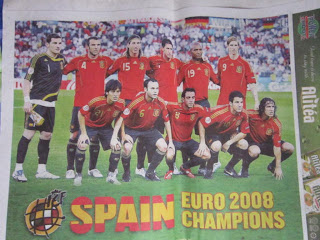 Euro 2012 2008 World Cup Soccer Football Spain winners Italy finals Poland Ukraine Spanish