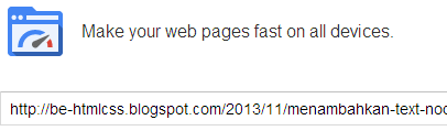Cek Loading Speed Situs Anda Di Alat Besutan Google 2