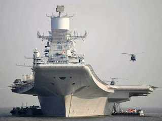 Letest and largest ship of Indian Navy - INS Vikramaditya