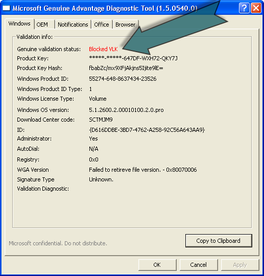 Cara Merubah Windows XP Blocked VLK menjadi Genuine ...
