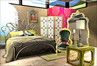 female bedroom