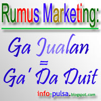 PP / DP BBM : Rumus Marketing
