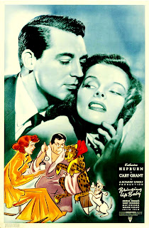 BRINGING UP BABY. Estados Unidos. Poster: 102 x 152 cms. LA FIERA DE MI NIÑA. Bringing Up Baby. 1938. Estados Unidos. Dirección: Howard Hawks. Reparto: Katharine Hepburn, Cary Grant, Charles Ruggles, May Robson, Walter Catlett, Barry Fitzgerald, Fritz Feld, Leona Roberts, Ward Bond.