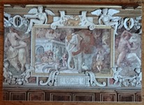 293 11-carte postale éléphant royal de Fontainebleau