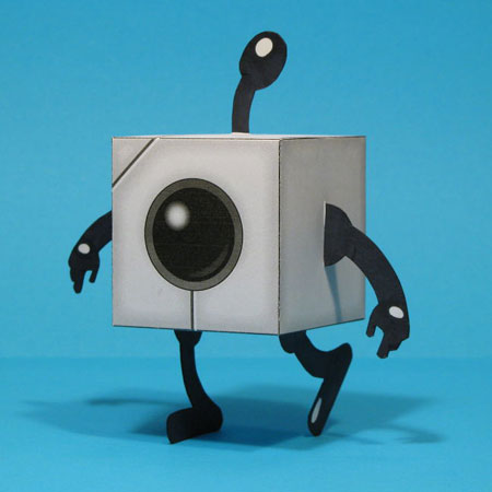 Blocks That Matter Tetrobot Papercraft