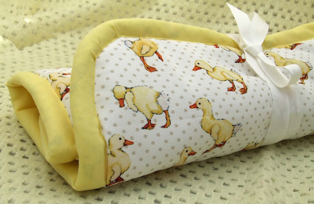 Duckling fabric nappy mat