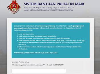 Bantuan Prihatin MAIK iaitu Bantuan Khas 