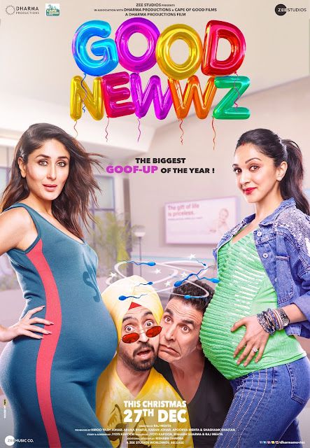 Good Newwz, 2019 Google Drive, HD Hindi Full Comedy, Drama Movie 480p [547MB] | 720p [1.7GB] | A1MOVIESHD