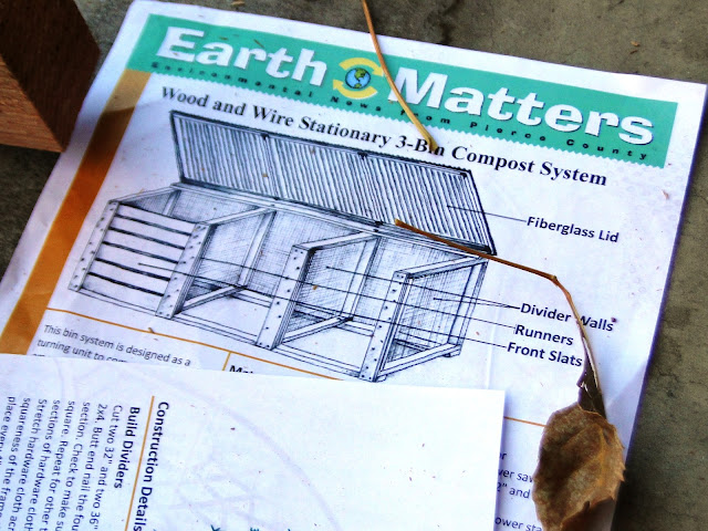 wood and wire compost bin plans